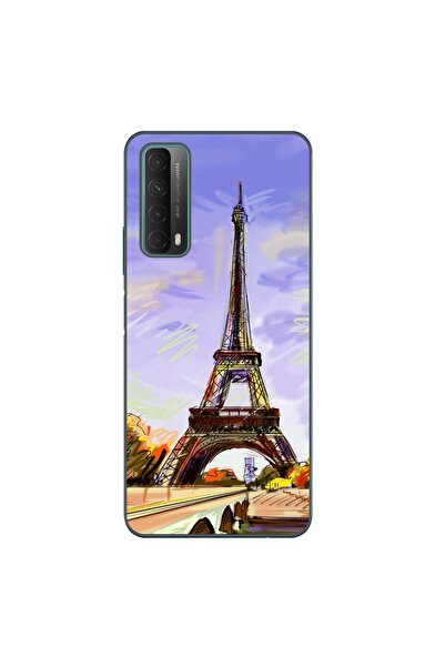 OEM Husa compatibila cu Huawei P Smart 2021 Silicon Gel Tpu Model Desen Turnu...
