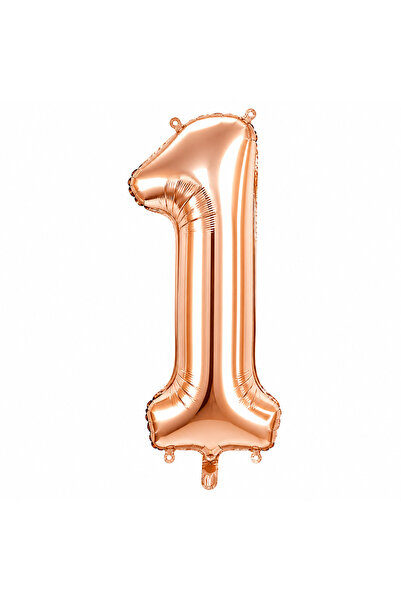 BeySüS 1 Piece of Foil Balloon in Rose Gold Color (76 cm)