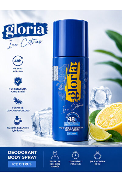 Gloria Parfümlü Deodorant Body Spray 150 ml