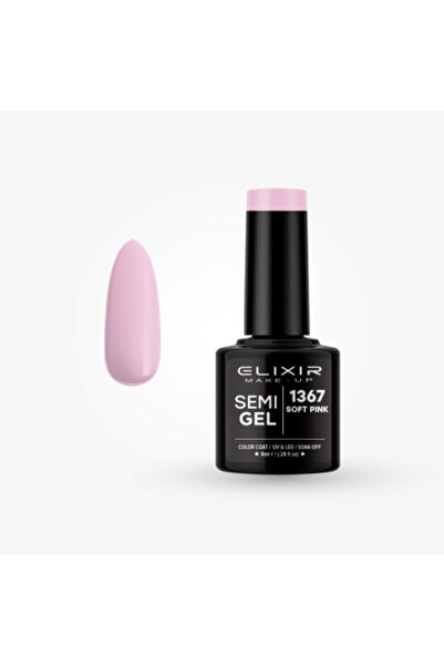 Elixir SEMI GEL (ΗΜΙΜΟΝΙΜΟ BΕΡΝΙΚΙ) - 1367 (SOFT Pink) 8ML