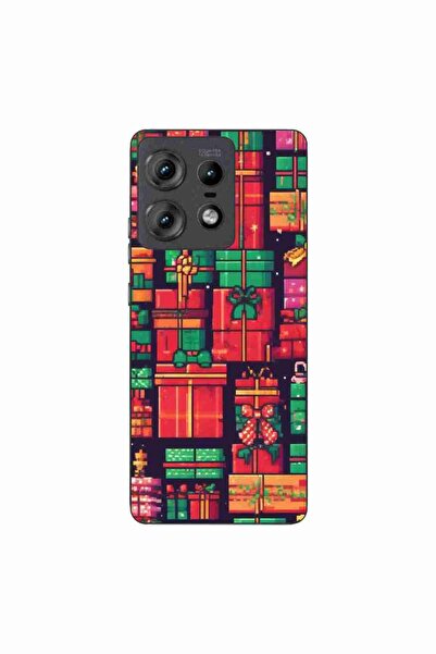 OEM Husa compatibila cu Motorola Edge 50 Pro Silicon Gel Tpu Model Pixel Art ...