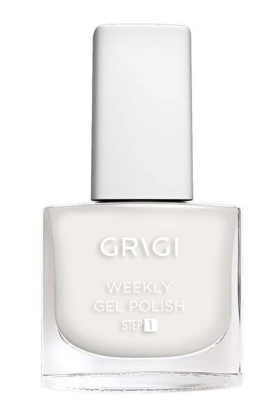 Grigi WEEKLY GEL POLISH STEP 1 501 FRENCH White 12ML