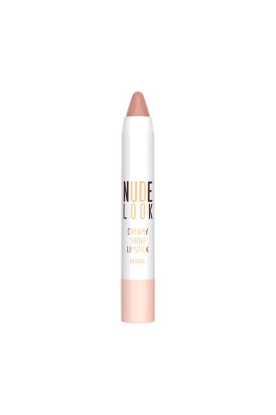 Golden Rose NUDE LOOK CREAMY SHINE LIPSTICK 01 NUDE 3.5GR