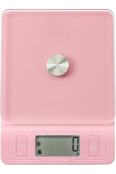 Lawazim Electronic Kitchen Scale with Glass Surface, Digital Weight, LCD, Uni...