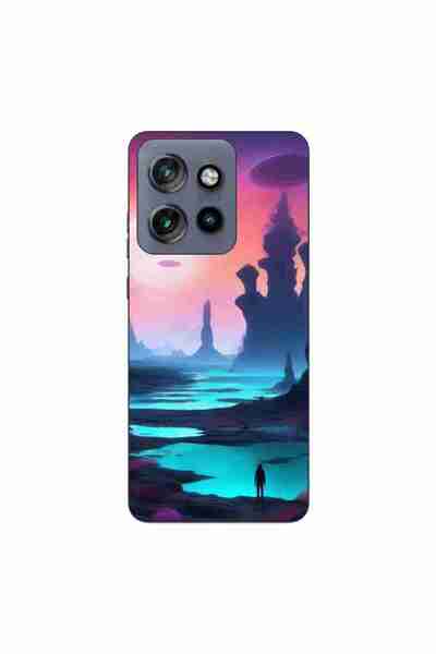 OEM Husa compatibila cu Motorola Edge 50 Neo Silicon Gel Tpu Model Mystic Planet