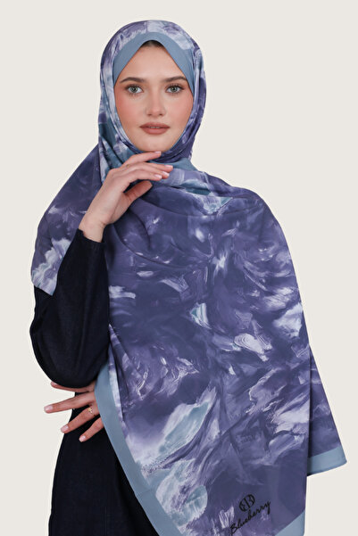 b blueberry italia شال حرير بورسا - سلسلة منتصف الليل -