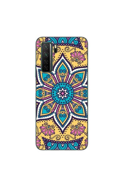 OEM Husa compatibila cu Huawei P40 Lite 5G Silicon Gel Tpu Model Mandala Twil...