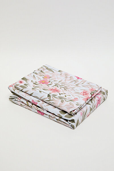 R&B Floral Printed Single Fitted Sheet Set - 90X190+25cm