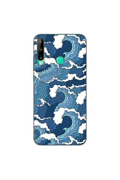 OEM Husa compatibila cu Huawei P40 Lite E Silicon Gel Tpu Model Crazy Waves