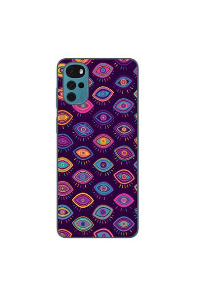 OEM Husa compatibila cu Motorola Moto G22 Silicon Gel Tpu Model Tribal Eyes