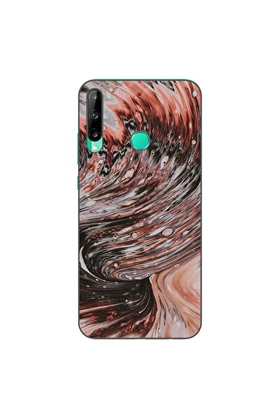 OEM Husa compatibila cu Huawei P40 Lite E Silicon Gel Tpu Model Copper Stream