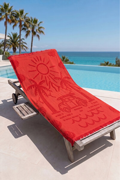 My Catherine 100X170 cm Beach Towel |   100% Cotton Jacquard Large Size Beach...