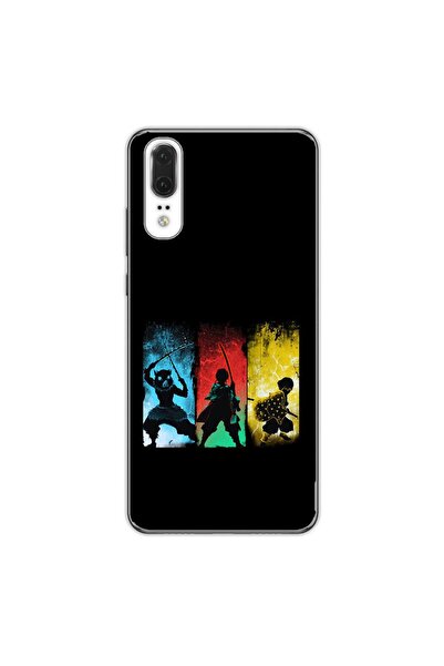 OEM Husa compatibila cu Huawei P20 Silicon Gel Tpu Model Demon Slayer Team