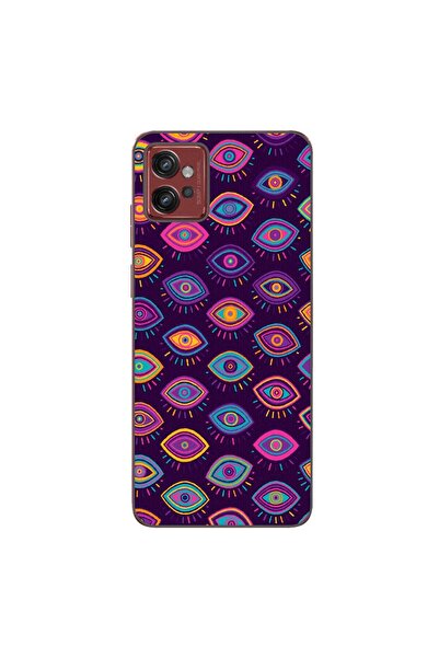 OEM Husa compatibila cu Motorola Moto G32 Silicon Gel Tpu Model Tribal Eyes