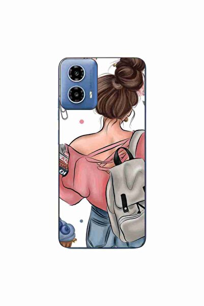 OEM Husa compatibila cu Motorola Moto G34 Silicon Gel Tpu Model Girl Fashion ...