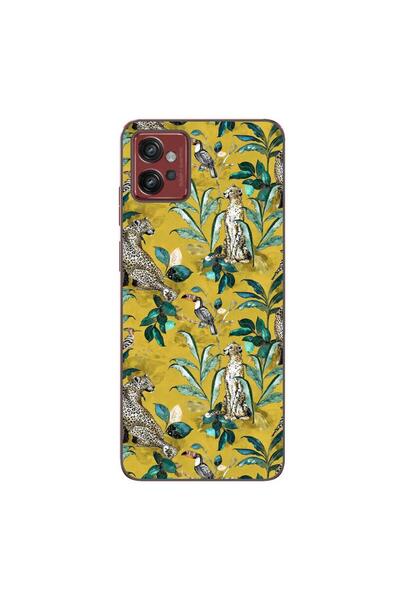 OEM Husa compatibila cu Motorola Moto G32 Silicon Gel Tpu Model Yellow Jungle...