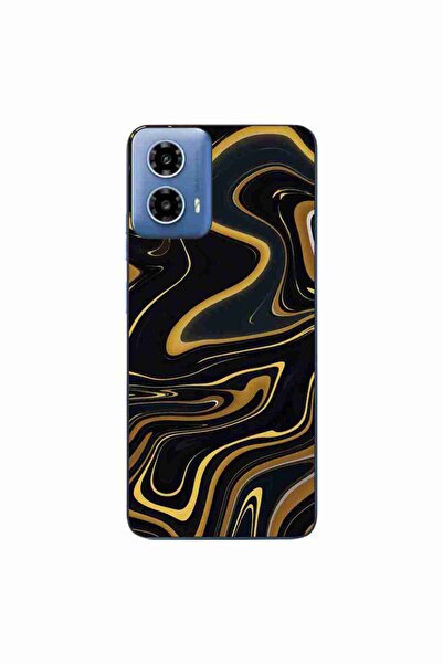 OEM Калъф, съвместим с Motorola Moto G34, силиконов гел TPU модел, акрилен, с...