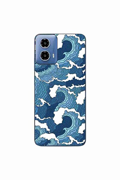 OEM Husa compatibila cu Motorola Moto G34 Silicon Gel Tpu Model Crazy Waves
