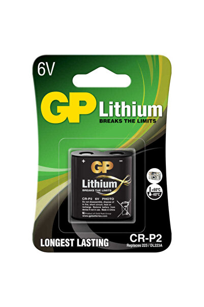 VALOR Gp Cr-P2 6V Lityum Pil