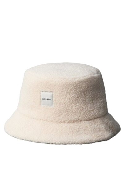 Calvin Klein Γυναικείο Bucket Καπέλο Μπεζ LV04F5055G-QYJ