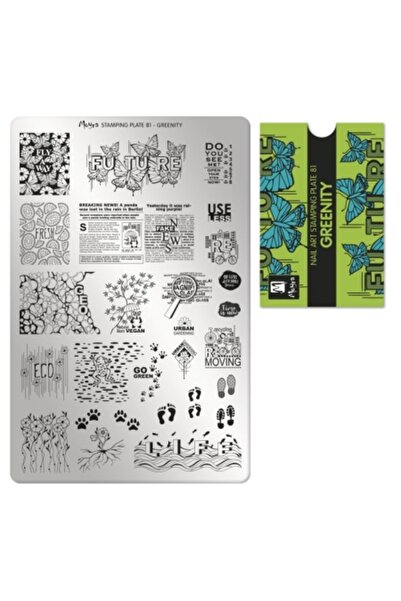 MOYRA Moyra stamp mold, 081, Greenity