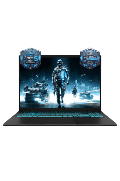 ASUS V16 Intel Core 5 210H 32GB 512GB SSD 8GB RTX5060 16"144Hz Fdos Gaming Laptop V3607VM-RP015 003