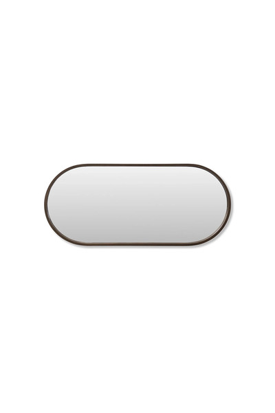 Midas Furniture WOODEN AND MIRROR WALL MIRROR 160X6X70 CM BROWN