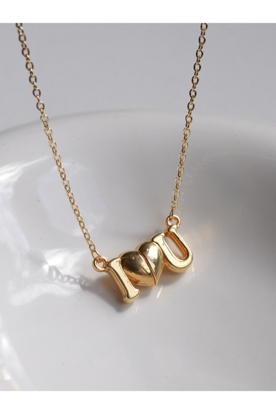 Reorah Collection I Love You Heart Necklace