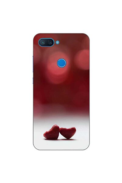 OEM Θήκη συμβατή με Xiaomi Mi 8 Lite Σιλικόνης Gel TPU Μοντέλο Μικρά Καρδιάκια