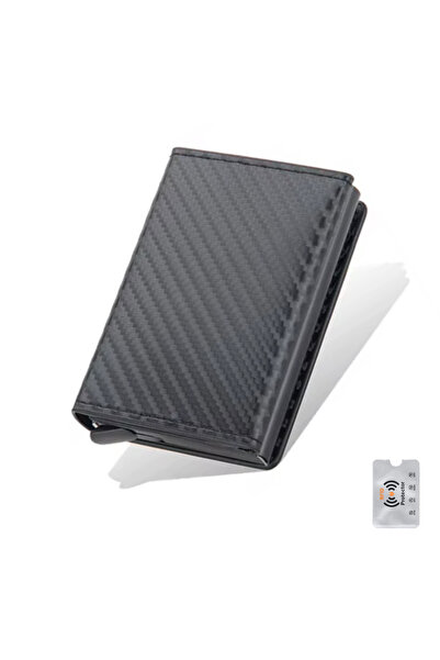 UnderShop Wallet for Cards with RFID Protection - Prevents fraudulent or acci...