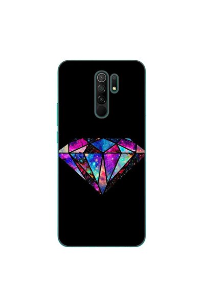 OEM Husa compatibila cu Xiaomi Redmi 9 Silicon Gel Tpu Model Diamond Black