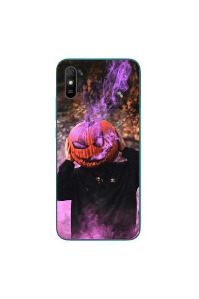 OEM Husa compatibila cu Xiaomi Redmi 9A Silicon Gel Tpu Model Purple Smoked H...