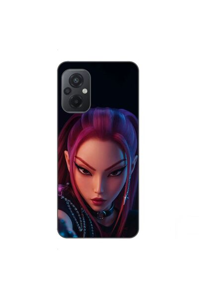 OEM Case compatible with Xiaomi Poco M5 Silicone Gel Tpu Pattern KPop Demon H...