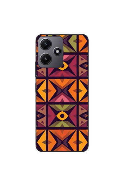 OEM Husa compatibila cu Xiaomi Redmi 12 5G Silicon Gel Tpu Model Tribal Retro...