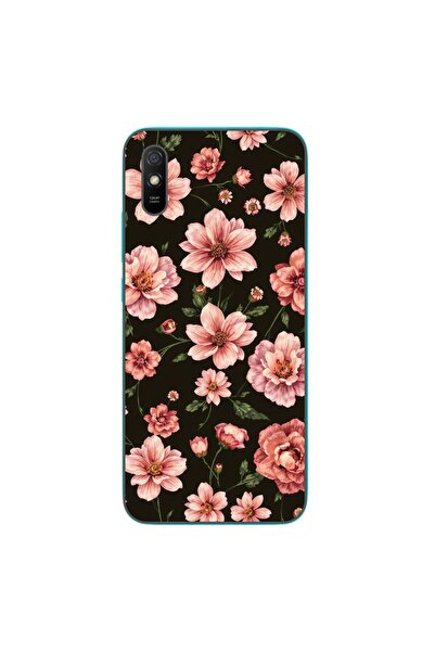 OEM Husa compatibila cu Xiaomi Redmi 9A Silicon Gel Tpu Model Pink Spring Flo...
