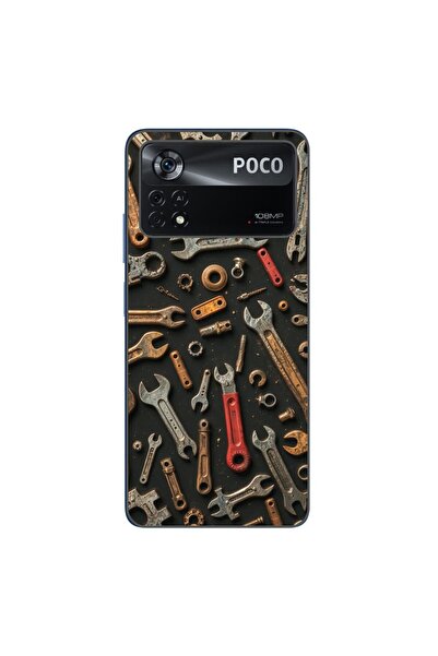 OEM Case compatible with Xiaomi Poco X4 Pro Silicone Gel Tpu Model Mechanic T...