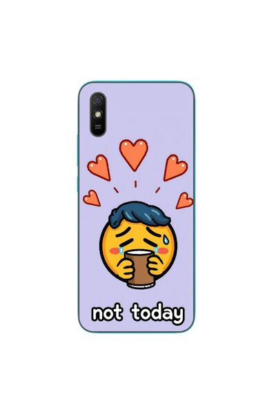 OEM Θήκη συμβατή με Xiaomi Redmi 9A Σιλικόνης Gel TPU Μοντέλο Not Today