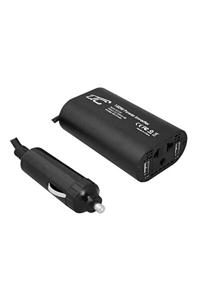 ALIEN Invertor de tensiune 12 V 150 W + 2 x USB 2.4 A
