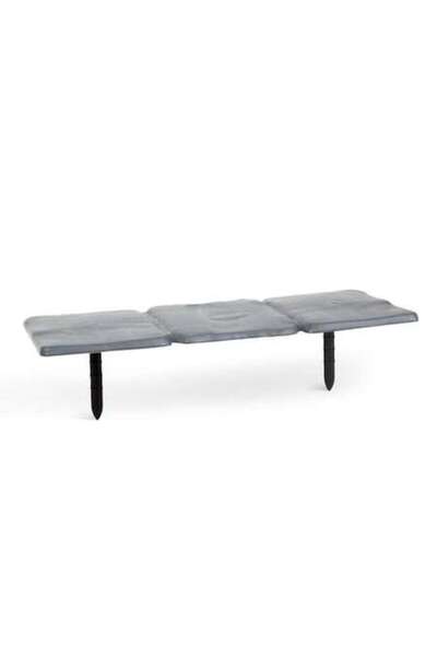 OEM Set de 4 margini pentru straturi de flori / gazon, plastic, 24,5 x 10 cm