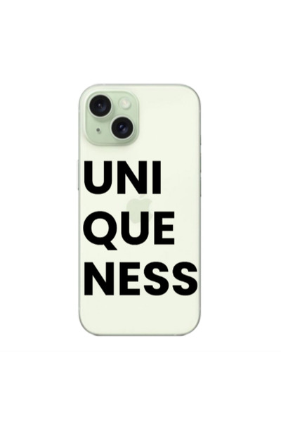 Other Apple iPhone 15 Plus Uni Que Nesss Transparent Silicone TPU Θήκη