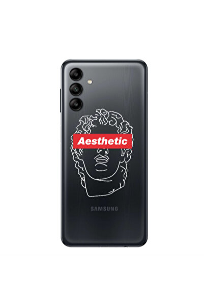 Other Samsung A04S Aesthetic Transparent Silicone TPU Θήκη