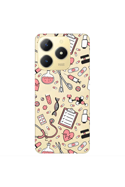 Other Realme C61 Laboratory Transparent Silicone TPU Θήκη
