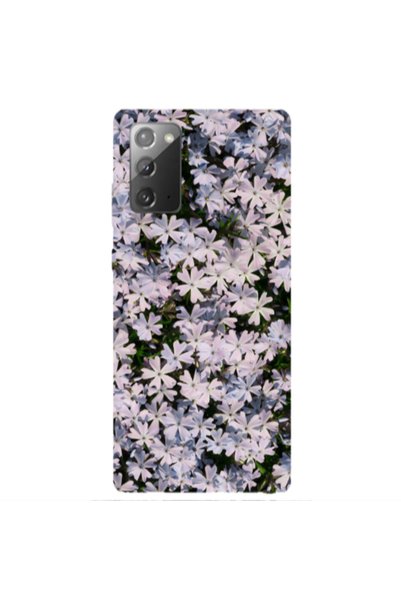 Other Samsung Note 20 Flowers white Transparent Silicone TPU Θήκη