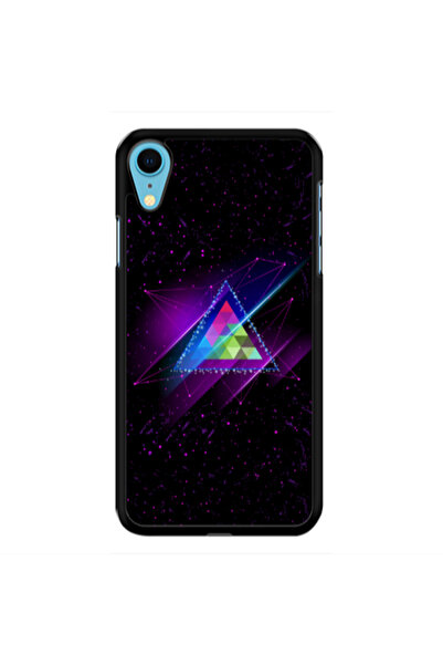 Other Apple iPhone Xr Triangle stars Black Glossy Θήκη