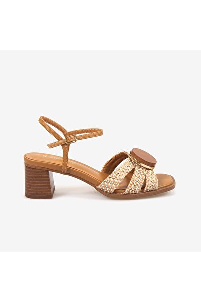 Harmon Noa Women's 5cm Heeled Sandals with Adjustable Strap 10287