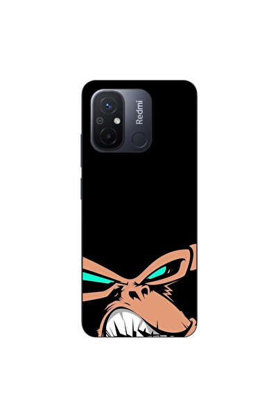 OEM Калъф, съвместим с Xiaomi Redmi 12C, силиконов гел TPU, с десен  "Ядосана...