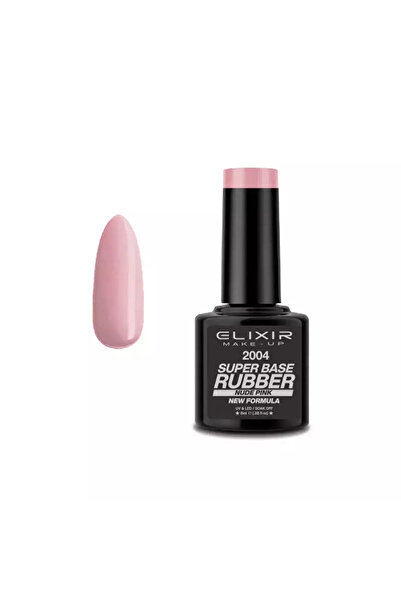 Elixir SEMI GEL 2004 SUPER RUBBER BASE NUDE Pink 8ML