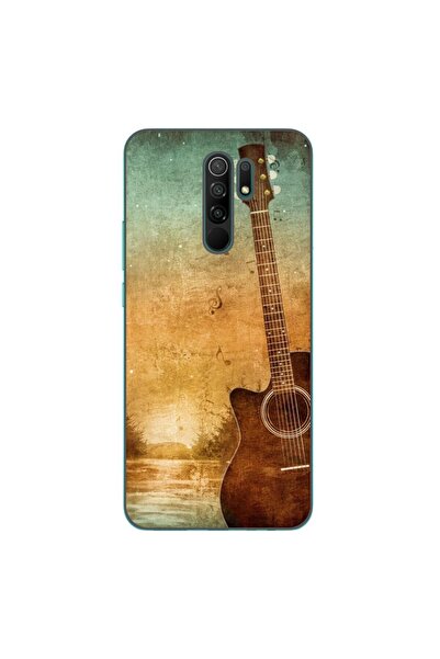 OEM Θήκη συμβατή με Xiaomi Redmi 9 από σιλικόνη gel TPU με σχέδιο vintage κιθ...
