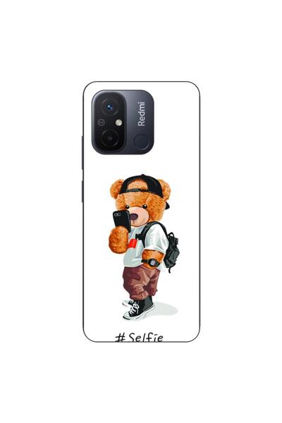 OEM Θήκη συμβατή με Xiaomi Redmi 12C Σιλικόνης Gel TPU με σχέδιο Αρκουδάκι Se...