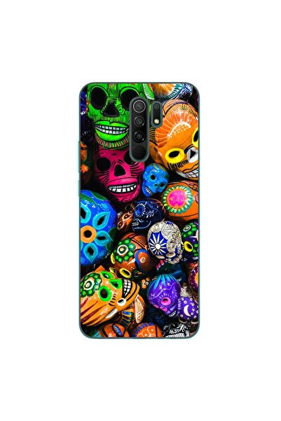 OEM Θήκη συμβατή με Xiaomi Redmi 9 από σιλικόνη gel TPU με σχέδιο πολύχρωμα κ...
